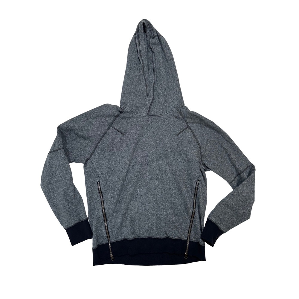 Lululemon Gray & Black Heathered OM and Roam Pullover Hoodie Size 10